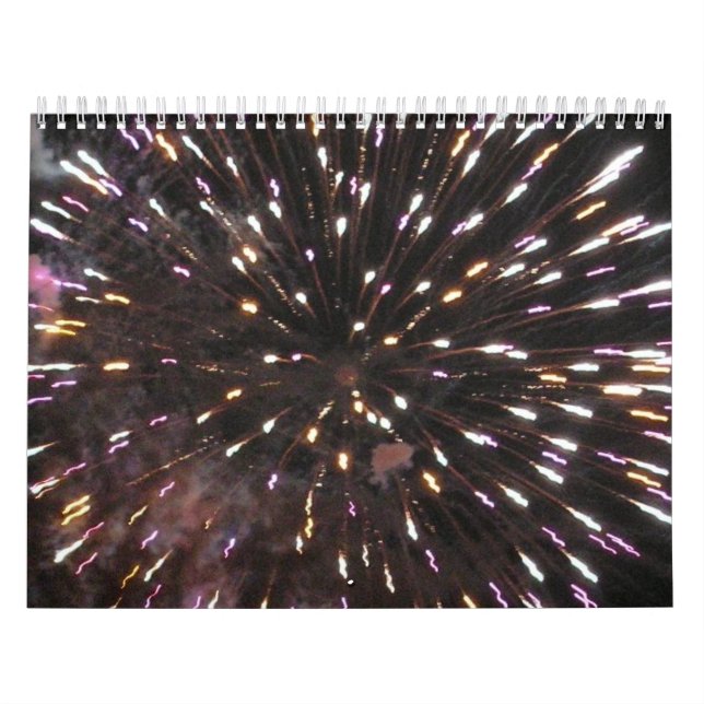 Calendario Fuegos artificiales (Tapa)