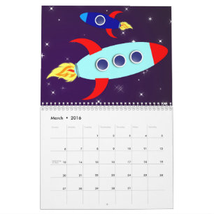 Calendario ¡Fuera De Este Mundo! Niño
