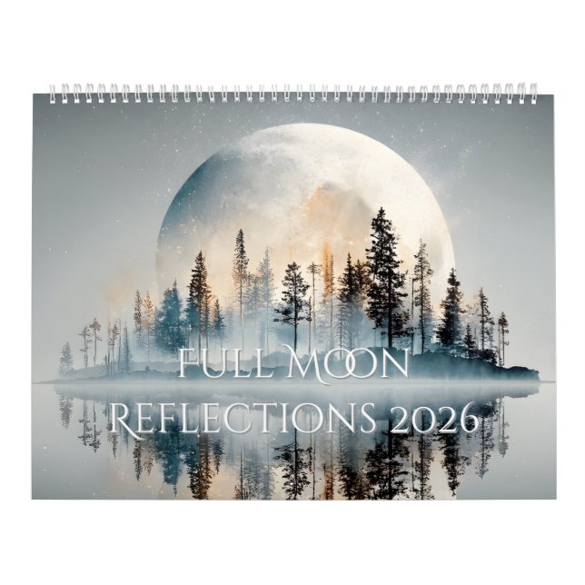 Calendario Full Moon Reflections 2026 Calendar (Tapa)