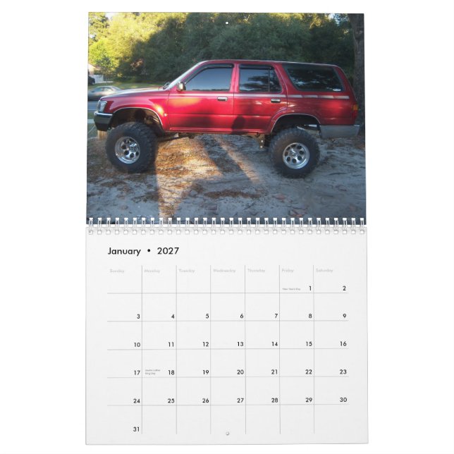 Calendario FUNCIONARIO FATTshack 2009 CALANDER (Jan 2027)