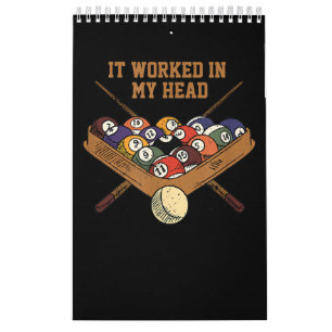 Calendario Funcionó En Mi Cabeza Billiards Gift 8-Ball Pool