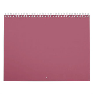 Calendario Funda de cojín elegante rosa polvoriento