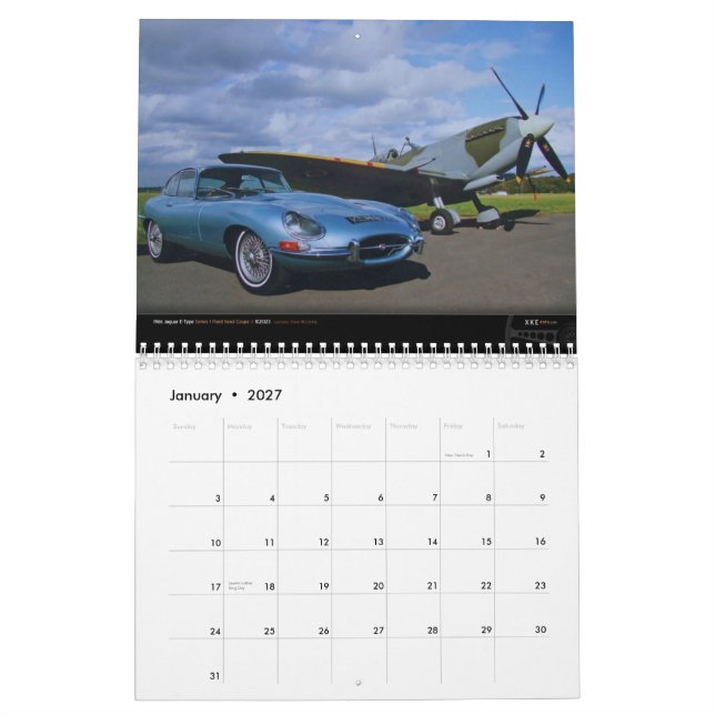 Calendario Fundraising 2013 de XKEdata (Jan 2027)