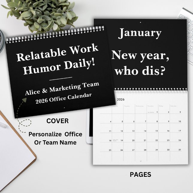 Calendario Funny 2026 Office Quote Calendar (Subido por el creador)