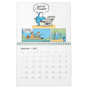 Calendario Funny Animal Personalizado Calendar