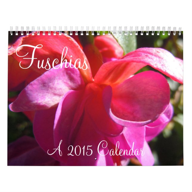 Calendario Fuschias 2015 II (Tapa)