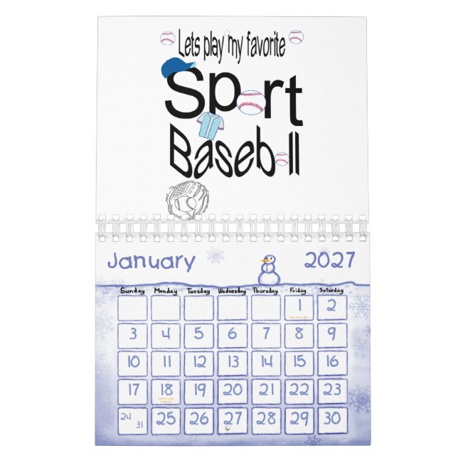 Calendario Fútbol deportivo, baloncesto, fútbol 2024 (Jan 2027)