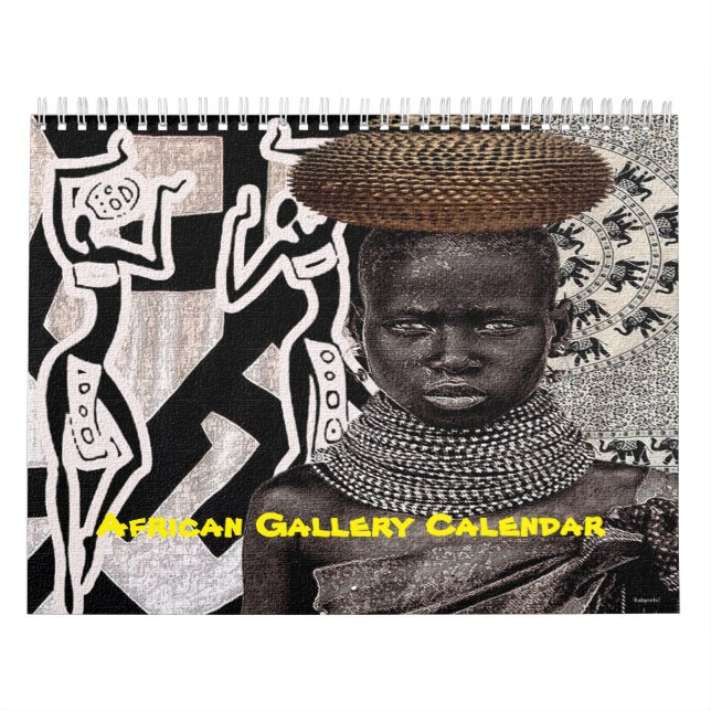 Calendario "Galería de Arte Africano" (Tapa)