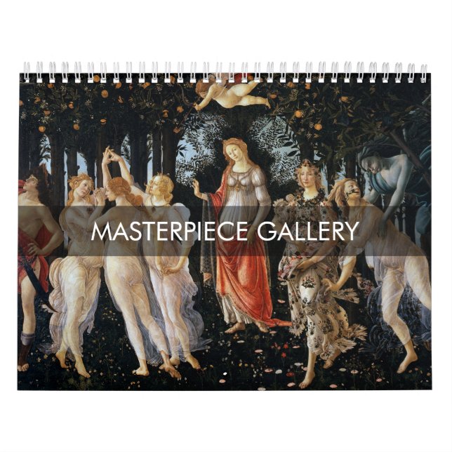 Calendario Galería de Obras Maestras (Tapa)