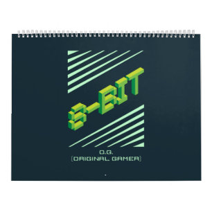 Calendario Gamer original de 8 bits