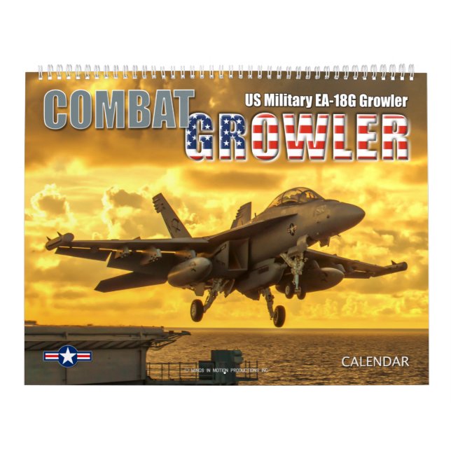 CALENDARIO GASTOR DE COMBAT - EIA-18G (Tapa)