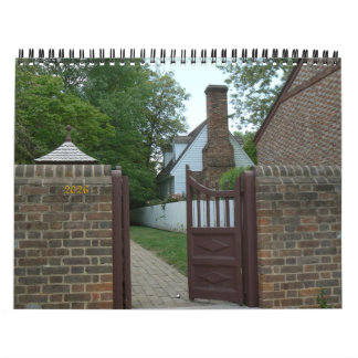 Calendario Gates and Fences of the USA calendar