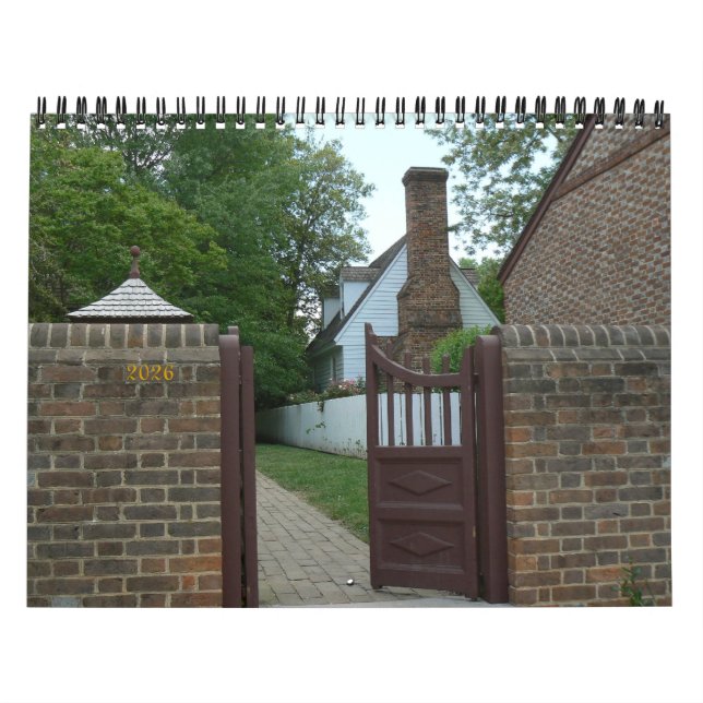 Calendario Gates and Fences of the USA calendar (Tapa)