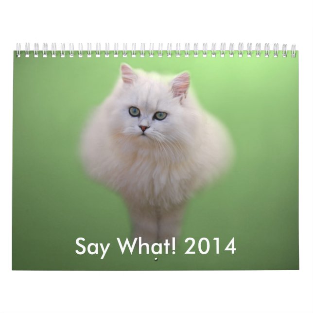 Calendario gatito adorable (Tapa)