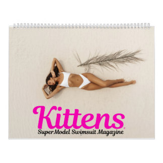 Calendario Gatitos SuperModel Swimsuit Magazine_#1
