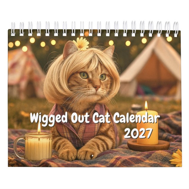 Calendario Gato alocado (Tapa)