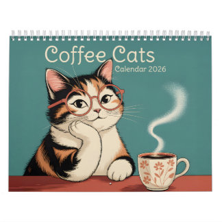 Calendario Gatos de Café