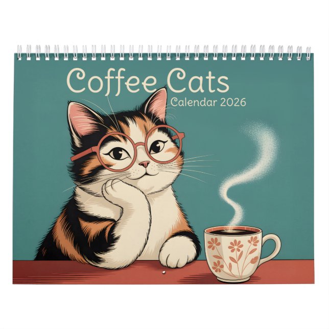 Calendario Gatos de Café (Tapa)