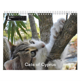 Calendario Gatos de Chipre por PaphosLife