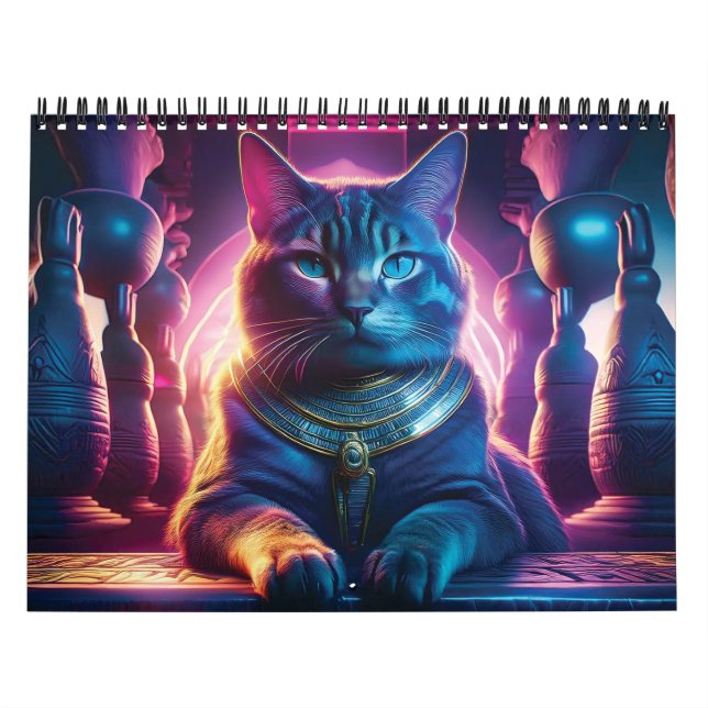 Calendario Gatos de Egipto (Tapa)