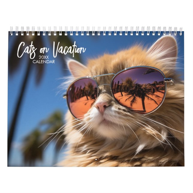 Calendario Gatos de vacaciones (Tapa)