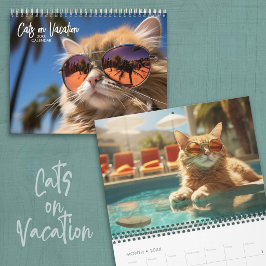 Calendario Gatos de Vacaciones