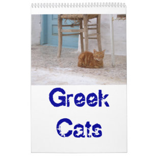 Calendario Gatos griegos