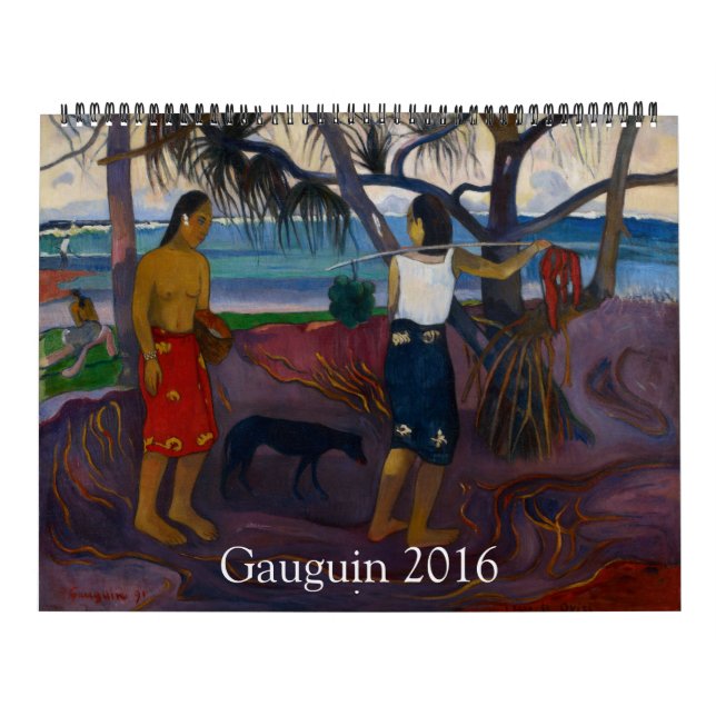 Calendario Gauguin 2016 enorme (Tapa)