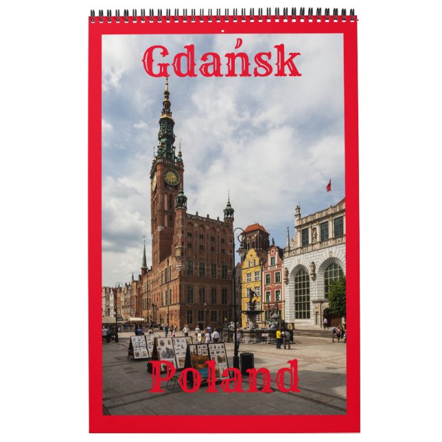 Calendario Gdansk - Danzig - Polonia - Europa (Tapa)