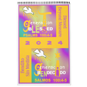 Calendario Generation Blessed© - Esp & Eng Calendar