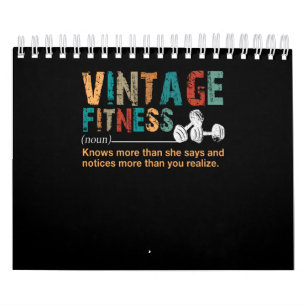Calendario Gente de fitness Oferta de definición de aptitud