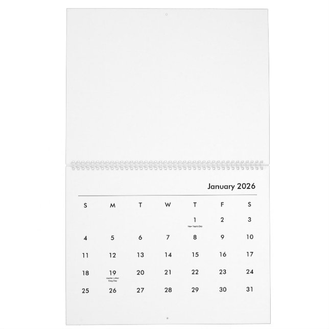 Calendario geométrico nº 2 (Jan 2026)