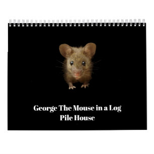 Calendario George el ratón con brambles