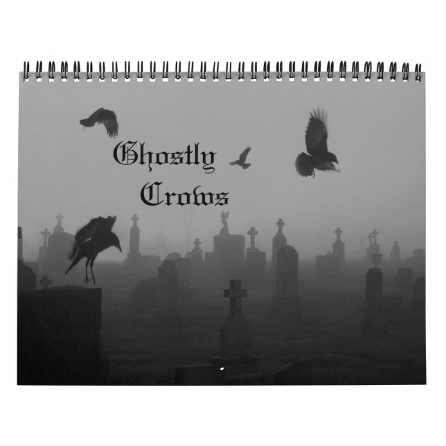 Calendario Ghostly Crows (Tapa)