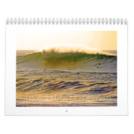 Calendario gigante de la resaca de Hawaii