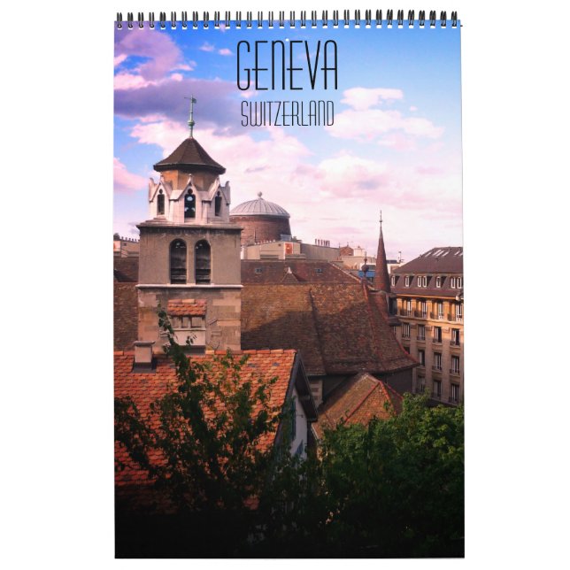 Calendario Ginebra Suiza (Tapa)