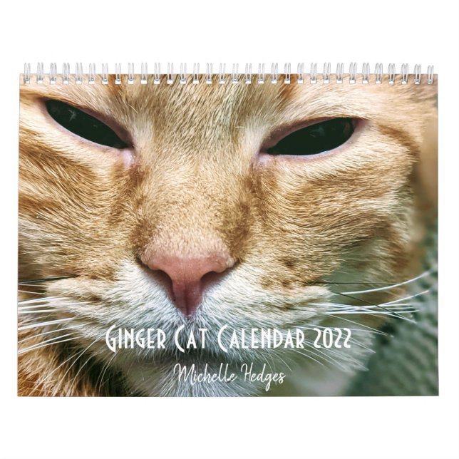 Calendario Ginger Cat Wall Calendar 2022 (Tapa)
