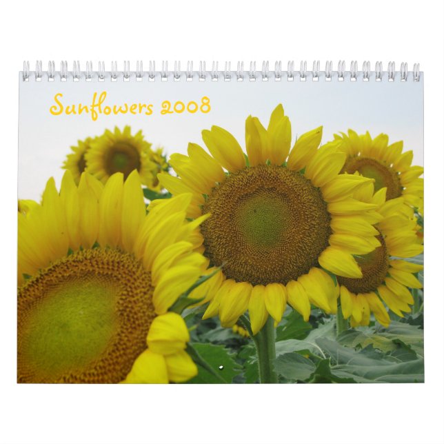 Calendario Girasoles 2008 (Tapa)