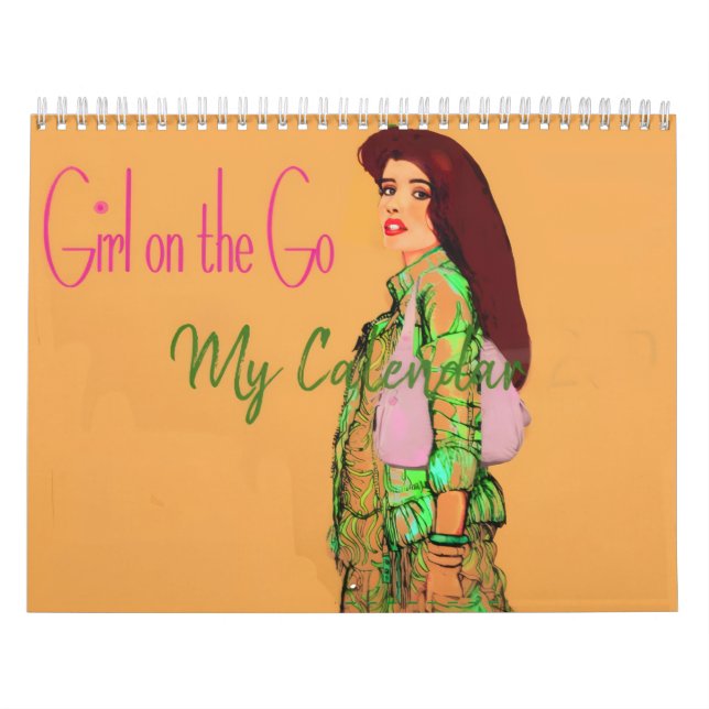 Calendario Girl on the Go 2026 Calendar by artist (Tapa)