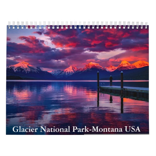 Calendario Glaciar National Park-Montana USA Calendar (Tapa)