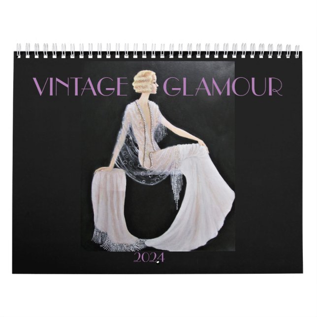 CALENDARIO GLAMOROUS VINTAGE LADIES, CALENDARIO 20 (Tapa)