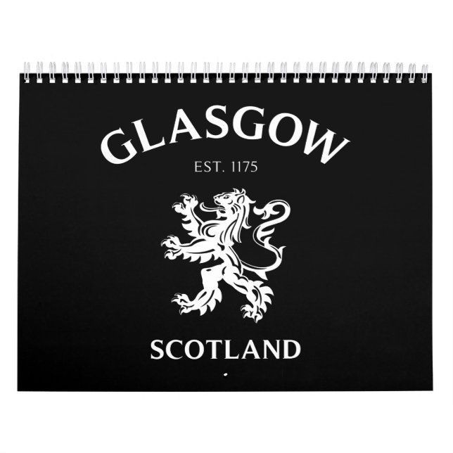 CALENDARIO GLASGOW, ESCOCIA (Tapa)