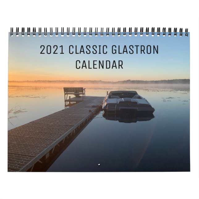 Calendario Glastron clásico 2021 (Tapa)
