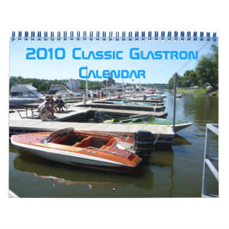 Calendario Glastron clásico de 2010