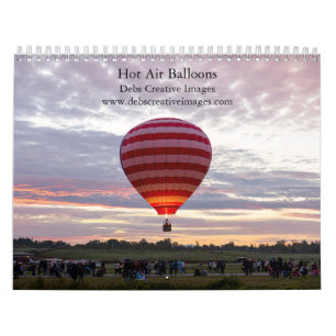 Calendario Globos de aire caliente 2025