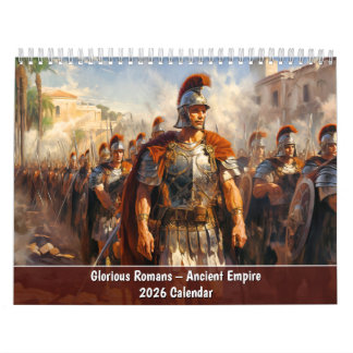 Calendario Glorious Romans – Ancient Empire 2026 Calendar
