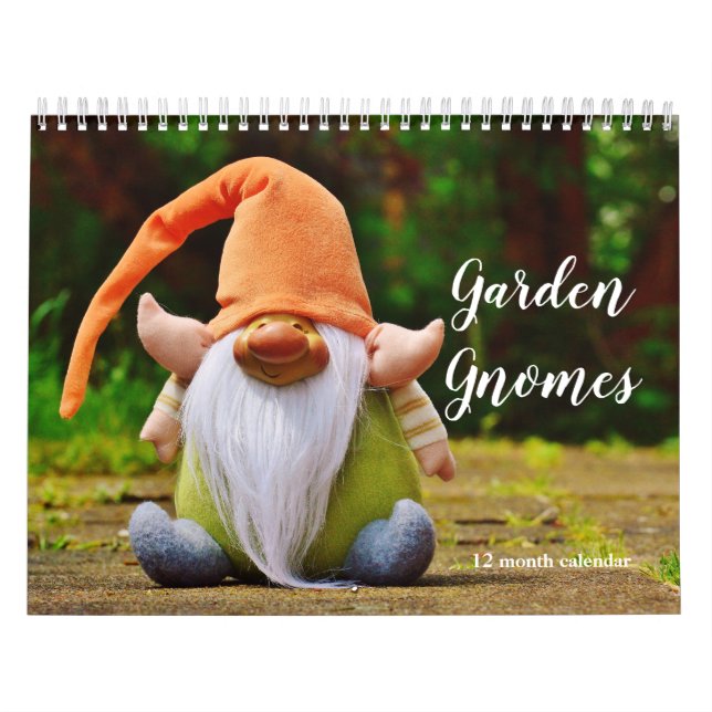 Calendario Gnomes Jardín 2026 (Tapa)