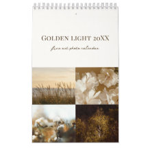 Calendario Golden Light 2026 (pequeño)