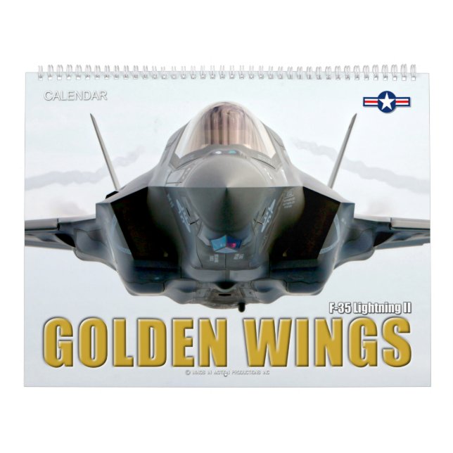 Calendario GOLDEN WINGS F-35B/C Lightning II (Tapa)