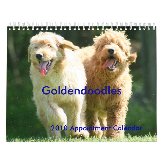 Calendario Goldendoodles (Tapa)